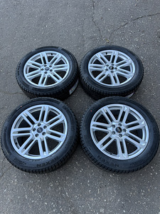 20" Audi originaalveljed 5x112 + uued m+s 255/50/20 (5 foto / 9)