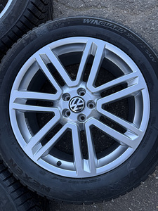 20" диски Volkswagen Touareg 5x112 + новые м+s 255/50/20 (1 фото из 9)