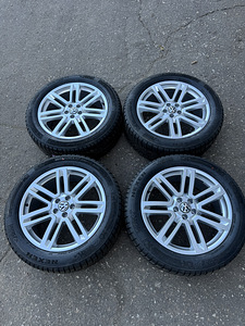 20" диски Volkswagen Touareg 5x112 + новые м+s 255/50/20 (5 фото из 9)