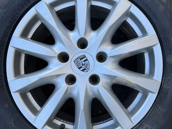 18" Porsche Cayenne originaalveljed 5x130 + uued m+s rehvid