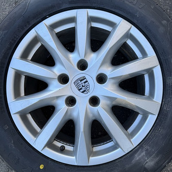 18" оригинальные диски Porsche Cayenne 5x130 + новые шины m+s