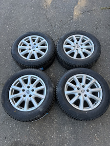 18" оригинальные диски Porsche Cayenne 5x130 + новые шины m+s (5 фото из 9)