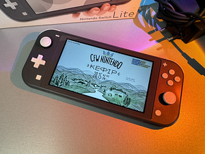 Switch Lite kiibiga PicoFly • 20 mängu • Nintendo CFW (1 foto / 2)