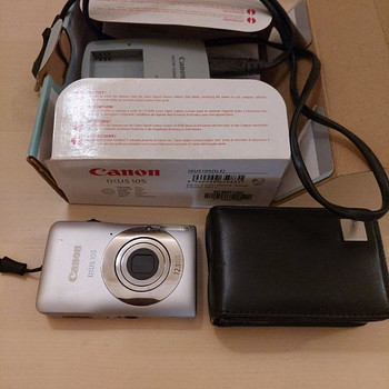 Canon Ixus 105, ретро цифровая камера, полный комплект
