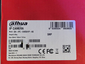 Dahua 5MP IPC-EW5541-AS 360° fisheye IP камера (4 фото из 4)