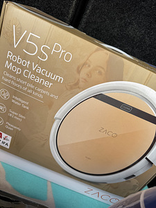 Peaaegu uus robot-tolmuimeja Zaco V5s Pro (1 foto / 1)
