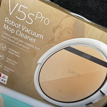 Peaaegu uus robot-tolmuimeja Zaco V5s Pro
