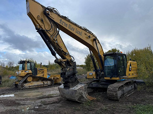 Аренда экскаватора CAT 330 с 3D системой и бульдозера CAT D6N (1 фото из 3)