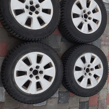 Audi 5x112 R16 veljed 225/60/16 naastrehvidega (8mm)