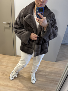 Норковый полушубок NEW (2 фото из 5)