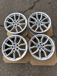 19" оригинальные диски BMW X5/X6 стиль 734 5x112 + датчики (5 фото из 8)