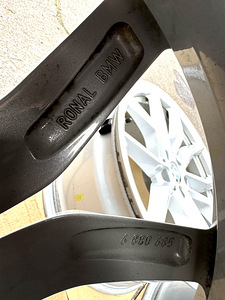 19" оригинальные диски BMW X5/X6 стиль 734 5x112 + датчики (7 фото из 8)