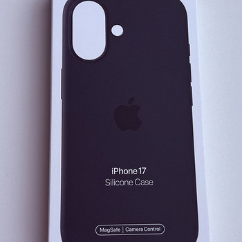 Apple iPhone 17 Silicone Case with Magsafe , Black