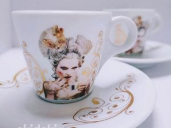 2 чашки для эспрессо из лимитированной коллекции Lavazza | Новые!