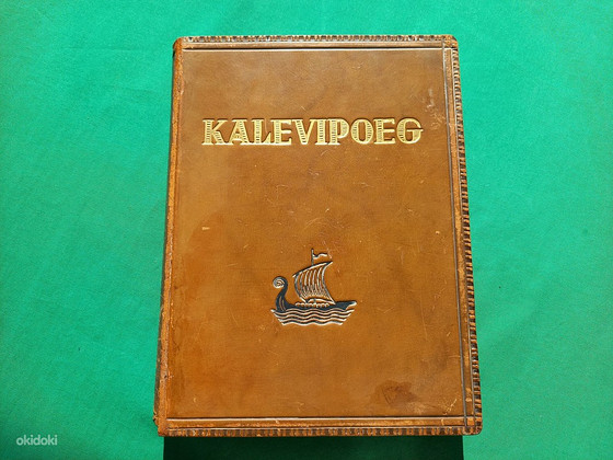 KALEVIPOEG - Taska täisnahkköide (1935)