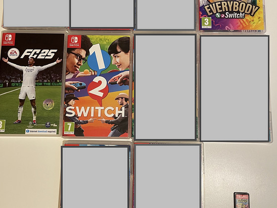 Müün Nintendo Switch mängukassette