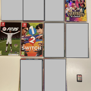 Müün Nintendo Switch mängukassette
