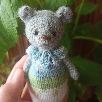 Мишка.Интерьерная игрушка.