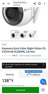 Камера Ezviz Color Night Vision CS-CV310-A0-3C2WFRL 2.8 мм (2 фото из 5)