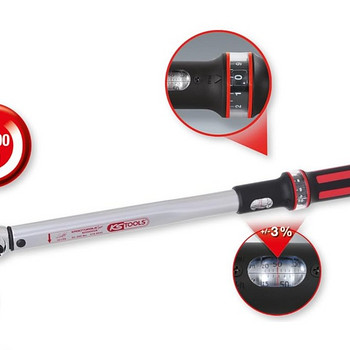 Ключ динамометрический KS TOOLS 516.6542 (40-200Nm) 1/2-дюйм