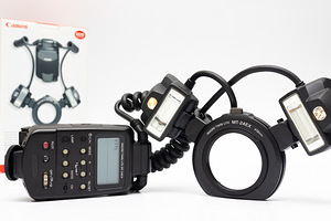 Canon Macro Twin Lite MT-24EX вспышка (3 фото из 5)