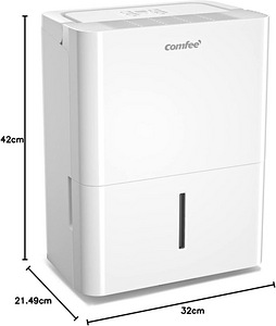 Comfee by Midea компактный осушитель воздуха 10L/24ч (4 фото из 7)