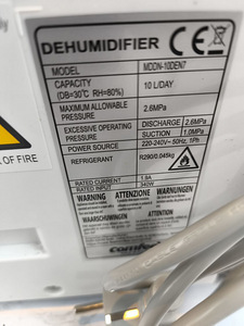 Comfee by Midea компактный осушитель воздуха 10L/24ч (7 фото из 7)