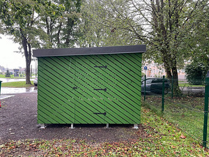 Prügikastide varjualune / Prügimaja (5 foto / 6)
