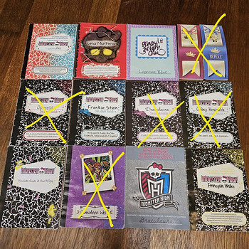 Monster High päevikud ja pildid