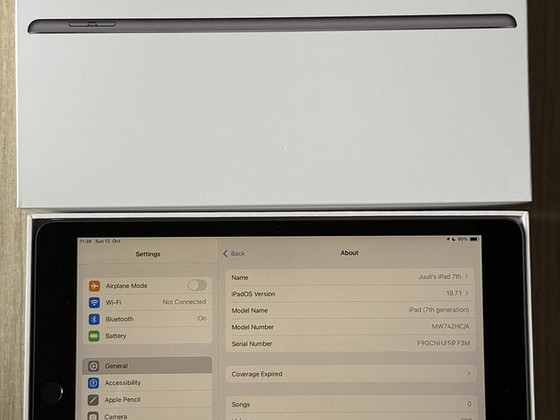 M: Apple iPad (7th Generation) Wi-Fi