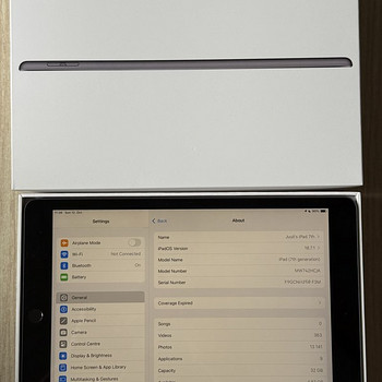 M: Apple iPad (7th Generation) Wi-Fi