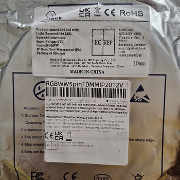 Светодиодная лента RGBW 5м, 10м