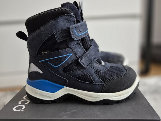 Новинка! ECCO gore-tex зимние сапоги р.35