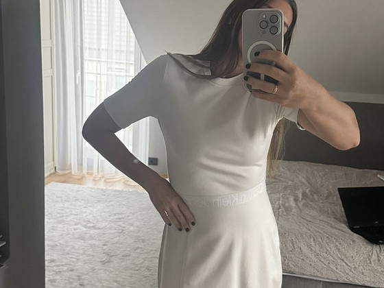 Платье Calvin Klein TAPE MILANO SHORT SLEEVE M
