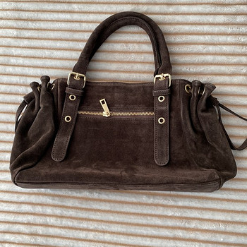 Toscana Soft — итальянская замшевая сумка