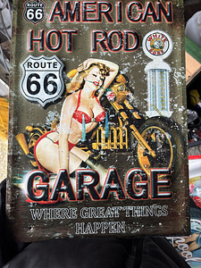 Last Chance Fill er Up Tin Sign Retro motorcycle harley bike (4 foto / 8)
