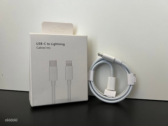 iPhone laadija kaabel 1m usb-c /lighting