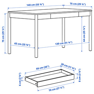 Стол IKEA Tonstad (3 фото из 4)