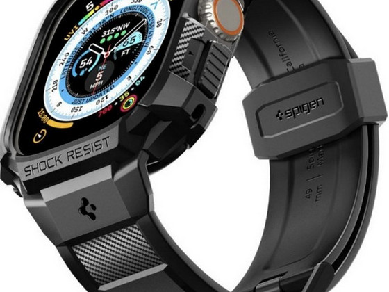 Spigen Rugged Armor Pro Apple Watch Ultra (49mm) Strap Case