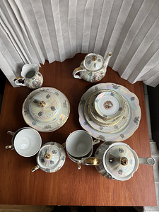 Vintage Kahla teekomplekt, uus, valmistatud SDV-s (9 foto / 9)