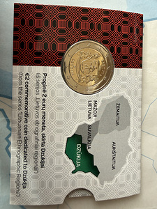 Euro mündid Leedu kaartidel 2020, 2021 (4 foto / 4)