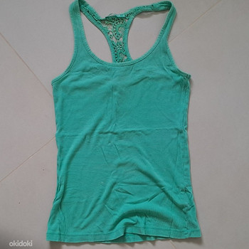 Türkiissinine pitsiga seljaosa top