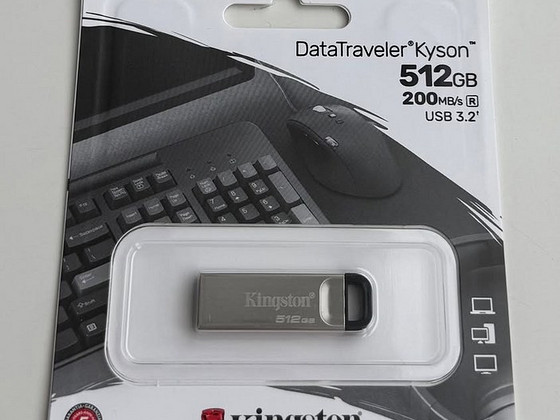 Kingston DataTraveler Kyson 512GB USB 3.2 200MB/s , Silver