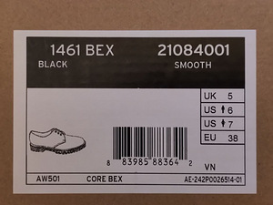 Ботинки Dr. Martens 1461 Bex Smooth Leather Oxford (3 фото из 3)