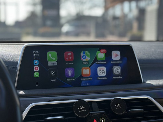 Активация BMW Apple CarPlay + полноэкранный режим