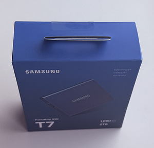 Samsung Portable SSD T7 2TB , Blue (5 фото из 5)