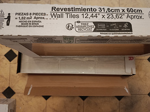 Müüa glasuuritud seinaplaadid (23 tk) (1 foto / 2)