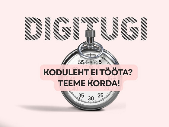 Koduleht ei tööta või on katki? Me taastame selle