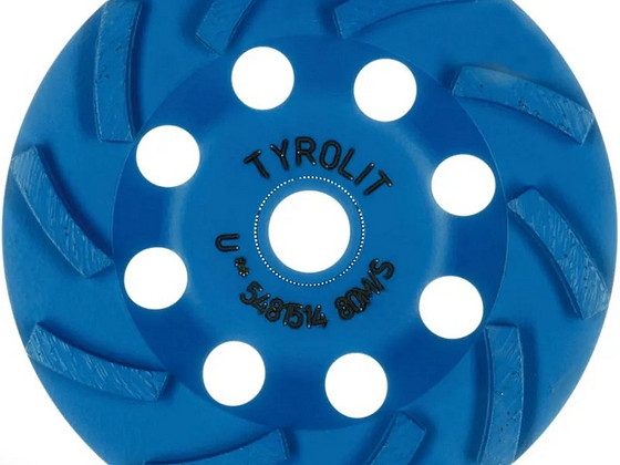 Tyrolit 494365 алмазный диск для сухой шлифовки Standard DGU, 125 мм