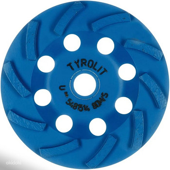 Tyrolit 494365 алмазный диск для сухой шлифовки Standard DGU, 125 мм
